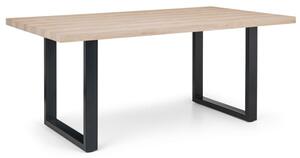 Bacca Rectangular Wooden Dining Table In Oak