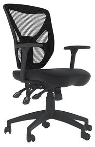 Holford Fabric Home And Office Chair In Black