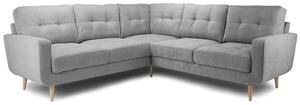 Altra Fabric Large Corner Sofa Suite In Grey