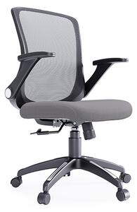 Towcester Mesh Fabric Home And Office Chair In Grey