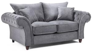 Winston Fabric 2 Seater Sofa In Grey