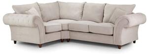 Winston Fabric Corner Sofa Left Hand In Stone