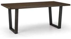 Barras Wooden Dining Table In Dark Oak