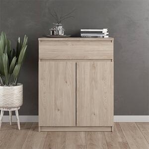 Nakou Sideboard With 2 Doors 1 Drawer In Jackson Hickory Oak