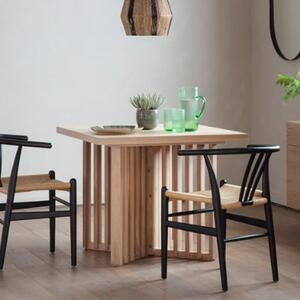 Okonma Square Wooden Dining Table In Oak