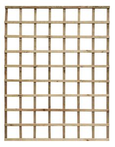 Hizo Heavy Duty Set Of 3 Pressure Treated 6x5 Trellis In Natural