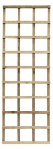 Hizo Heavy Duty Set Of 3 Pressure Treated 6x2 Trellis In Natural