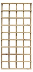 Hizo Heavy Duty Set Of 3 Pressure Treated 6x3 Trellis In Natural