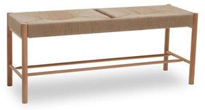 Bender Wooden Hallway Seating Bench In Natural