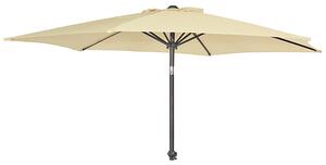 Loxe Tilt And Crank Olefin 2700mm Fabric Parasol In Ecru