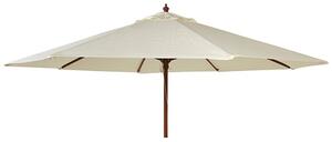 Blount Round 2700mm Fabric Parasol With Pulley In Ecru