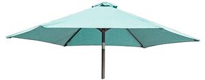 Loxe Tilt And Crank Olefin 2500mm Fabric Parasol In Jade