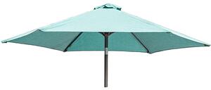 Loxe Tilt And Crank Olefin 3000mm Fabric Parasol In Jade