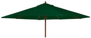 Blount Round 2700mm Fabric Parasol With Pulley In Green