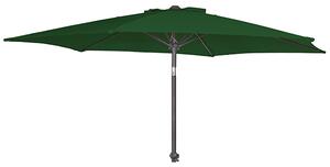 Loxe Tilt And Crank Olefin 2700mm Fabric Parasol In Green