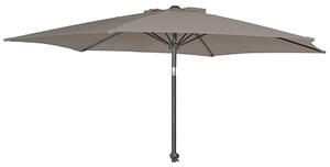 Loxe Tilt And Crank Olefin 2700mm Fabric Parasol In Charcoal