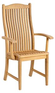 Robalt Outdoor Bengal Wooden Armchair In Natural