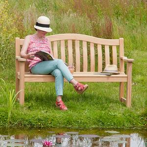 Robalt Outdoor Turnberry Wooden 5ft Seating Bench In Natural