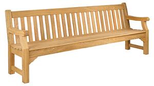 Robalt Outdoor Park Wooden 8ft Seating Bench In Natural