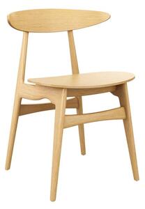 Clynnog Wooden Dining Chair In Natural Oak