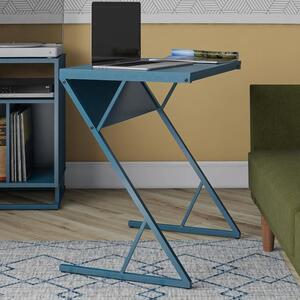 Rockingham Metal Laptop Desk In Blue