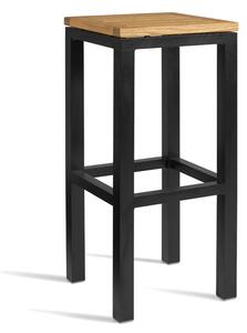 Inchture Wooden High Stool In Natural