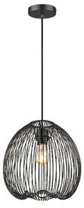 Dollis Metal Pendant Light In Matt Black