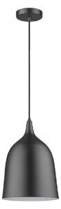 Crofton Metal Pendant Light In Matt Black