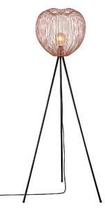 Dollis Metal Floor Lamp In Copper