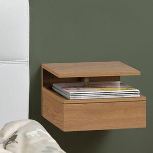 Astoria Wooden Bedside Cabinet With 1 Drawer In Oak