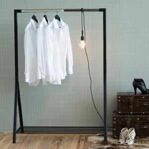 Brixton Metal Clothes Rack In Black