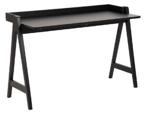 Marne Wooden Laptop Desk In Black