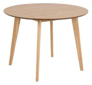 Riga Wooden Dining Table Round Small In Oak