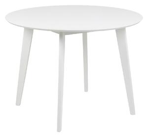 Riga Wooden Dining Table Round In White