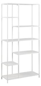 Napa Metal Bookcase With 6 Shelves In White