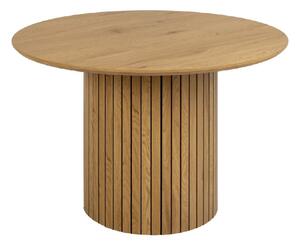 York Wooden Dining Table Round In Oak