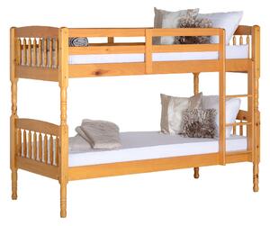 Adrian Wooden Children Bunk Bed In Antique Pine