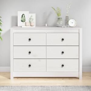 Abilene Wooden Chest Of 6 Drawers In White