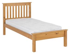 Merlin Wooden Low Foot Single Bed In Oak