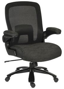 Hershey Fabric Home And Office Chair In Black