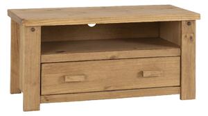 Torsal Wooden TV Stand With 1 Drawer In Oak