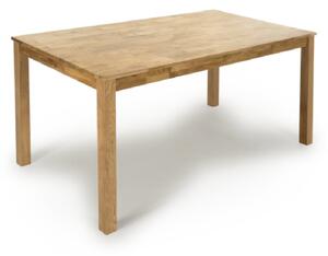 Naperville Wooden Rectangular Dining Table In Oak