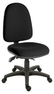 Earlville Fabric Home And Office Chair With Metal Legs In Black