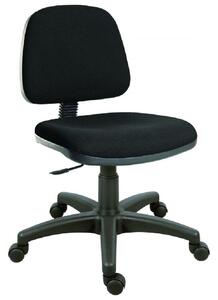 Earlville Fabric Home And Office Chair With No Arm In Black