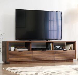 Hamlet Wooden TV Stand With 3 Drawers In Walnut