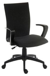 Webster Fabric Home And Office Chair In Black