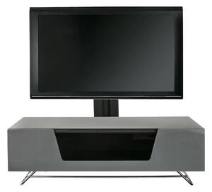 Chroma Large High Gloss TV Stand With Bracket In Grey