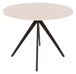 Arta Wooden Round Dining Table In White