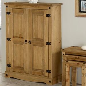 Consett Wooden Cupboard With 2 Doors In Oak