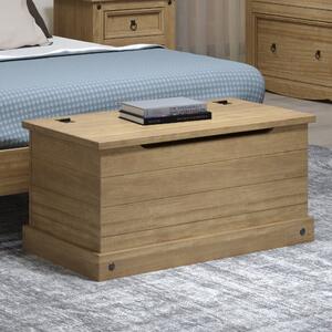 Consett Wooden Blanket Box In Oak